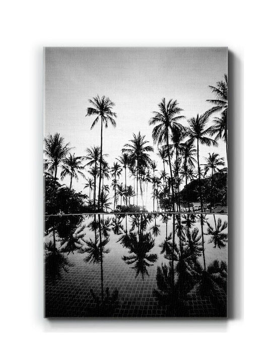 Walls Финикови Палми Басейни Панел Платнен 15x20см