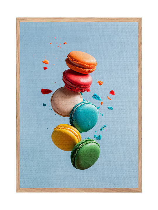 Walls Macarons Canvas Painting 40x50cm