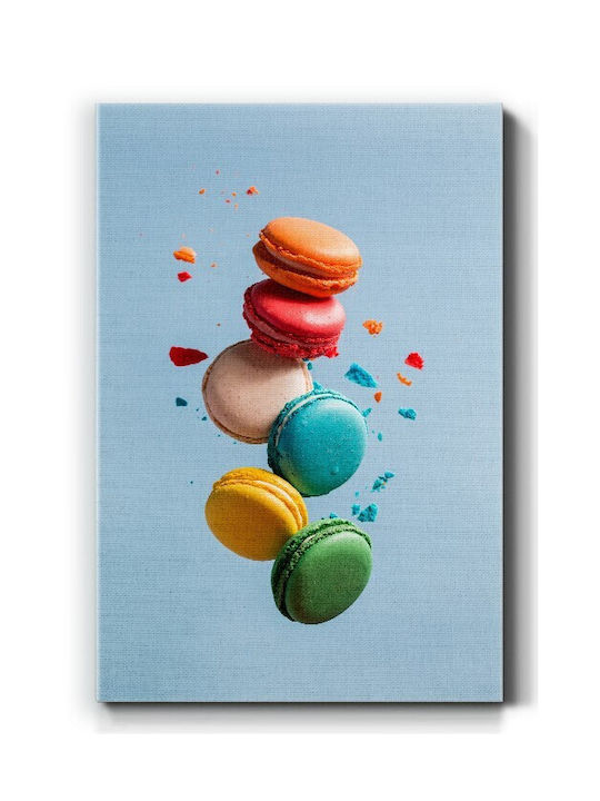 Walls Colorful Macarons Canvas Painting 40x50cm