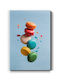 Walls Colorful Macarons Canvas Painting 40x50cm