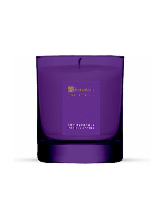 Dr Botanicals Scented Candle Jar Purple 1pcs