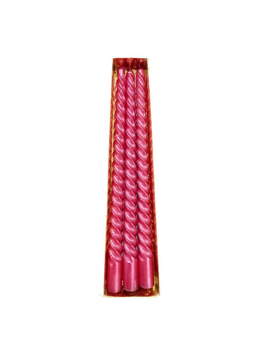 Decorative Candle Taper Red 1pcs