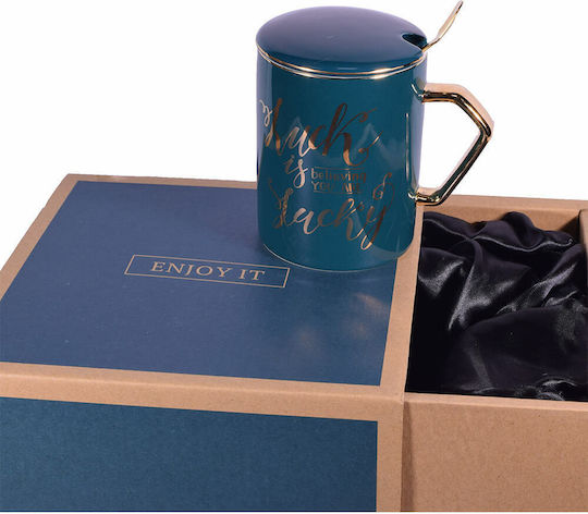 Giftland Κούπα Κεραμική Μπλε 300ml Giftland Κούπα Κεραμική Μπλε 300ml