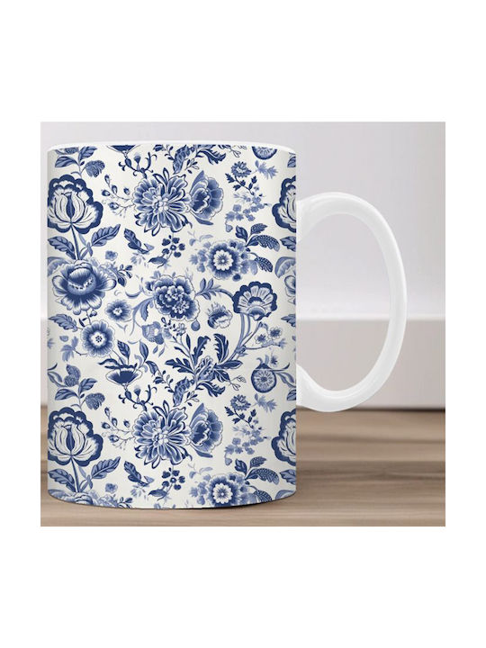 Ceramic Cup Blue 325ml