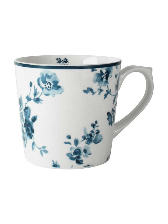 Laura Ashley Tasse Keramik Blau 540ml 1Stück