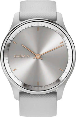 Garmin vívomove Trend 40mm Smartwatch mit Pulsmesser (Silber)