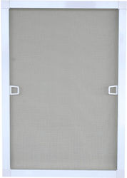 Screen Window Permanent White from Aluminum 80x60cm