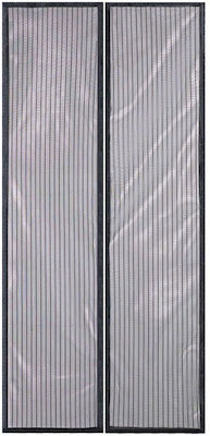 Screen Door Magnetic Black 220x120cm MG46526