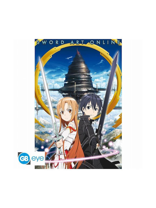 Poster Asuna + Kirito 61x91cm