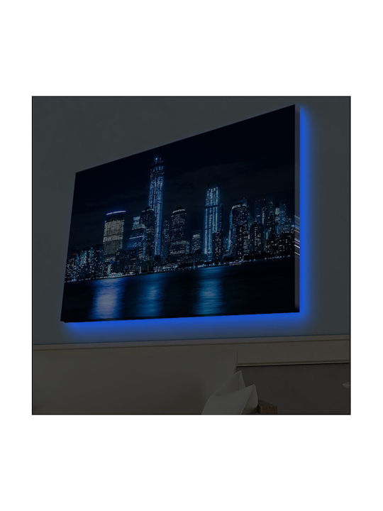 Tablou pe Pânză cu iluminare LED 45x45cm