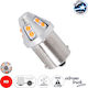 GloboStar Lampen Auto & Motorrad Extreme Truck Series BA15S / P21W Canbus LED Rot 12V 6W 1Stück