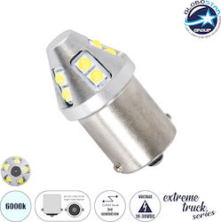 GloboStar Lămpi Autoturismului & Motocicletei BA15S / P21W Canbus LED 6000K Alb rece 12V 6W 1buc