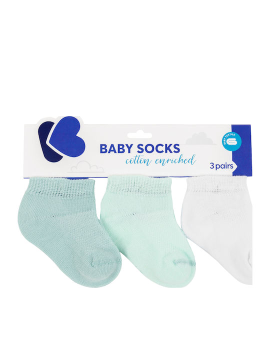 Kikka Boo Kids' Ankle Socks Green 3 Pairs