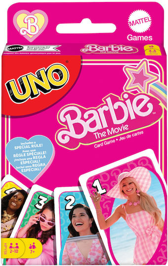 Επιτραπέζιο Παιχνίδι Uno - Barbie για 2-10 Παίκτες 7+ Ετών (EN) Mattel