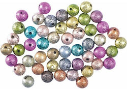 Junior Plastice Mărgele Artizanale Multicolore 50buc 10mm