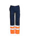 Fageo Reflektierend Arbeitshose Marineblau