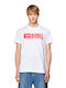 Diesel T-Diegor-L6 Men's Short Sleeve T-shirt White