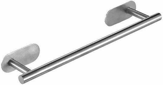 Calea ferată de Baie Simplă De Perete cu șuruburi Inox Argintiu