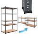 ECD Germany Dexion Shelf 100x60x200cm With 5 Shelves Total Load Capacity 875kg