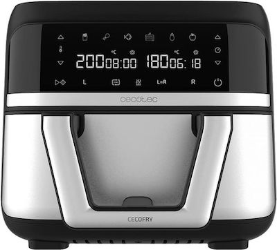 Cecotec Cecofry Dual 9000 Air Fryer 9lt Μαύρο