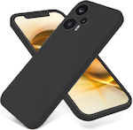 Silicone Back Cover Black (Poco F5 / Redmi Note 12 Turbo)