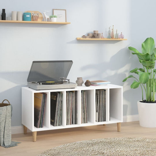vidaXL Έπιπλο Hi-Fi με 6 Ράφια Λευκό 38x100x48cm