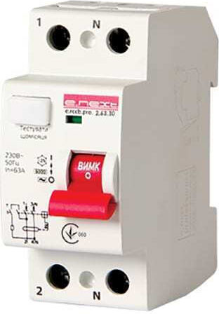 Redled Phase Relays Leckage der Erde 63A Double Pole