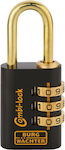 Burg Wachter Padlock Brass Combination 30mm 1pcs