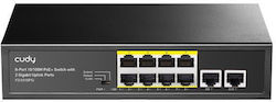 Cudy FS1010PG v1 Unverwaltet L2 PoE+ Switch mit 8 Ports Ethernet