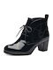 Ghete Dama Oxfords Din Lac Negre