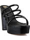 Sandalen Schwarz MLS-5200 (BLK)