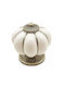 TMC Knob Furniture made of Porcelain in White Color S-105LRAS 1pcs
