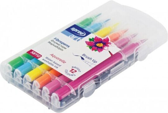 Spree Markere de Desen Set 12buc