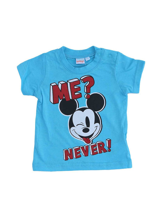 Disney Παιδικό T-shirt Γαλάζιο