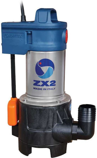 Pedrollo ZXm 2/30 GM Monofazică Pompă Ape reziduale / canalizare 0.75hp 48SDZX230A1SJR