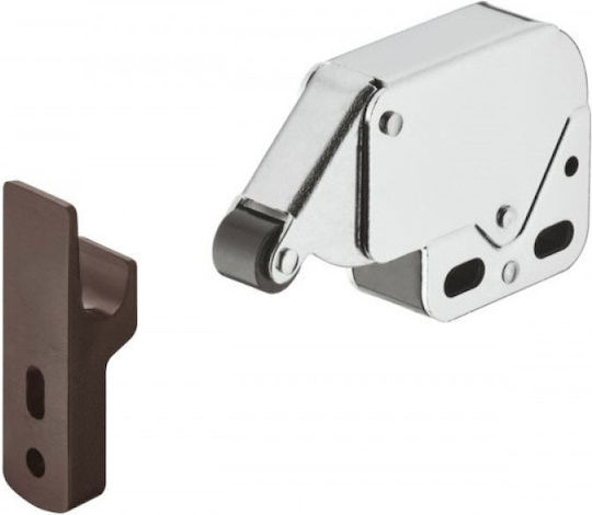 mini latch Metallic Furniture Catch Καφέ