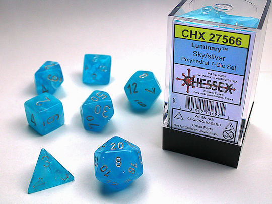 Chessex Der Ruf des Cthulhu Luminary Sky Würfel 27566
