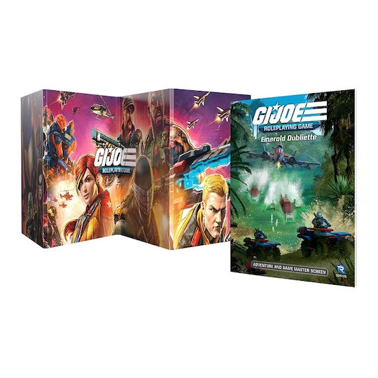 Renegade Game Studios G.I. JOE RPG The Emerald Oubliete & GM Screen DM Screen