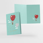 Greeting Card Wedding 3D