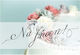 012 Greeting Card Wedding 12x17cm in White Color