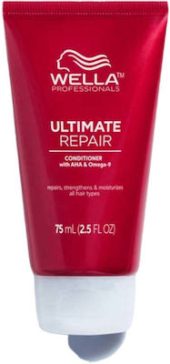 Wella Ultimate Repair Conditioner Reconstruction/Nourishment for All Hair Types 75ml