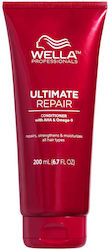 Wella Ultimate Repair Conditioner Reconstruction/Nourishment for All Hair Types 200ml