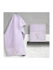 Lino Home Set de prosoape pentru copii 2pcs Rabat Lila De greutate 500gr/m²