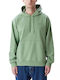 Timeless Sweatshirt With Green Hood