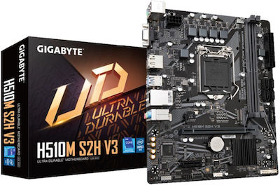 Gigabyte H510M S2H V3 rev. 1.0 Motherboard Micro ATX with Intel 1200 Socket