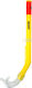Abysstar Jr Snorkel Yellow with Silicone Mouthpiece