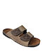 Eco Slip Herrensandalen in Beige Farbe