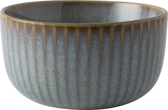 Dutch Rose Bol de Servire Rotund Ceramică Gri cu Diametru 11buc