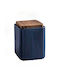 Melina's Collection Vaza Uz General cu capac ermetic Ceramică Albastru 750ml
