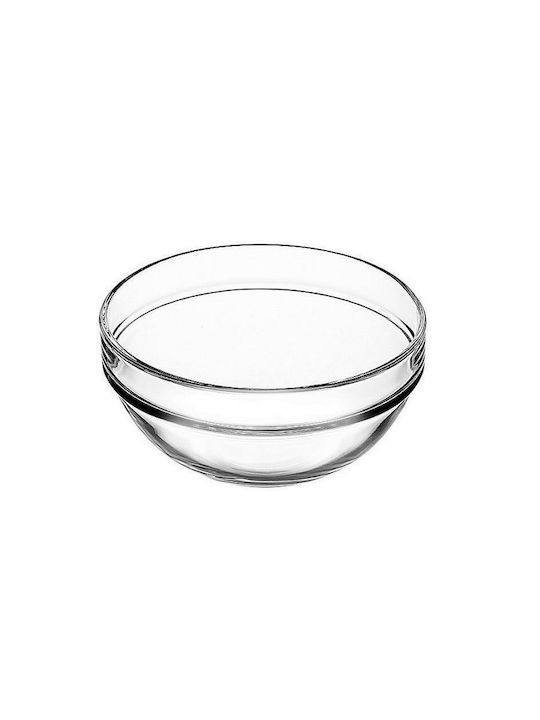 Bol de Servire Rotund Sticlă Transparent 1buc